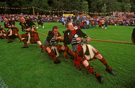 schottische sportarten highland games